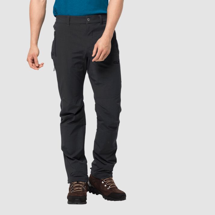 Pantalón Senderismo Jack Wolfskin Activate Sky Xt Hombre Negros Mexico-3116925